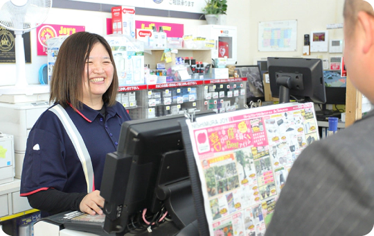 レジ業務・商品陳列