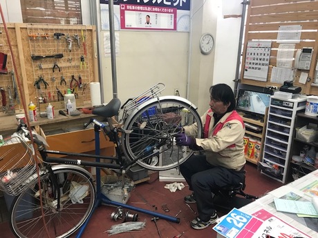 西村ジョイ 八木店 サイクルセンター 自転車安全整備士の募集詳細